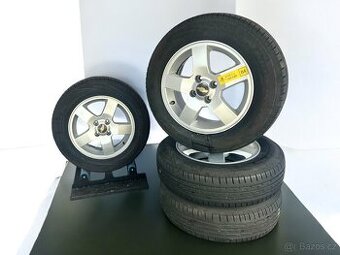 Alu kola Chevrolet 4x100 + letní 195/65r15