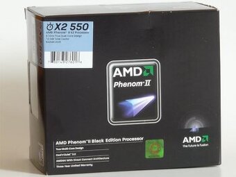AMD Phenom II X2 550 3,1 GHz 80W BLACK EDITION