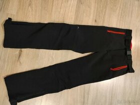 outdoorové kalhoty černé vel.9-11let nové Decathlon