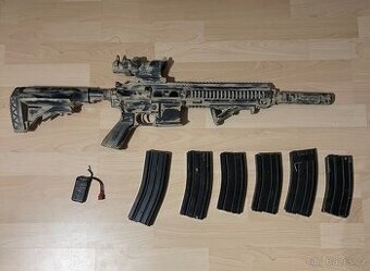 Airsoft M4 se skinem