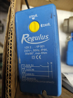 regulační (zav/otev.) ventil Regulus DN 25
