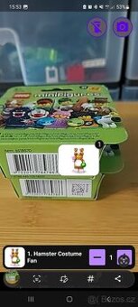 Lego Minifigures 71048 27. série - Hamster Costume Fan