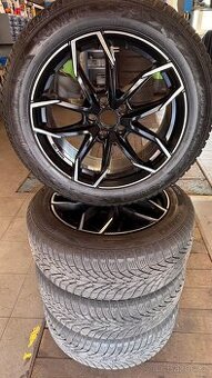Alu kola Peugeot 3008 Rial 7J R18 ET45 + nové zimní pneu