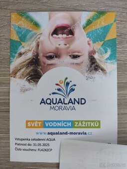 Vstupenky do Aqualandu Moravia