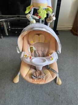 Dětská houpačka CARETERO Bugies béžová - 1