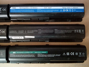 baterie pro notebooky HP Pavilion DV4-DV6 a CQ40-60 (2hod)