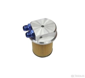 Adapter na olejový filtr, domek pro olejový chladič BMW M52