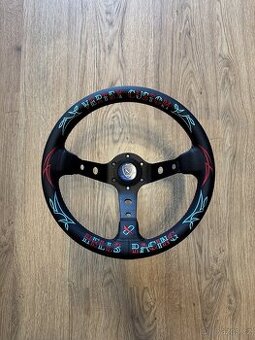 Závodní volant Vertex style Heels Racing
