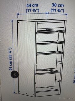 2x Úložná sestava s krabicemi Trofast-IKEA