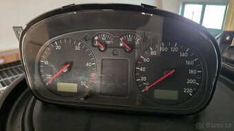 VW T4 modré budíky