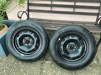 Pneu Barum Bravuris 165/70 R14 včetně disků Fabia