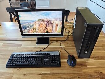 Počitač HP Elitedesk 800 + Monitor + SSD