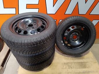 Pěkná zimní sada Golf/Octavia 6x16,ET48 205/55 R16