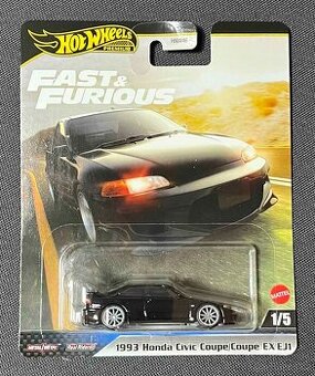 Hot wheels 1993 Honda Civic Coupe EXEJ1