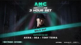 A.M.C praha 1.11.2025 adrenaline set ROXY PRAGUE