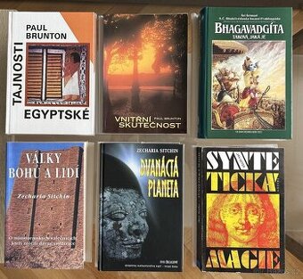 Knihy Brunton Paul/Šrímad/Zecharia Sitchin/Kefer