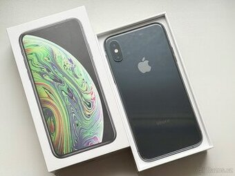 iPhone Xs Space Gray BATERIE 100% TOP