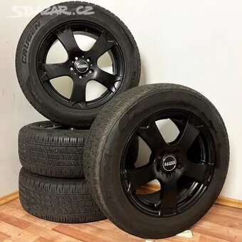 SSANGYONG KORANDO 5x112 R17 ET35+CELOROČNÍ 225/60R17 7/6mm