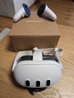 Virtuální realita Meta Quest 3 128gb, záruka, origo balení