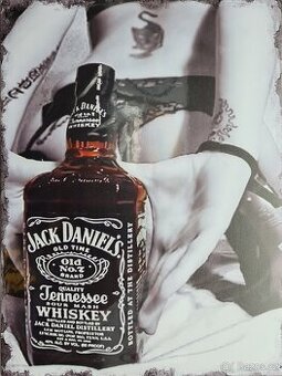 Kovová cedule 40x30 VELKÁ-JD TATTOO