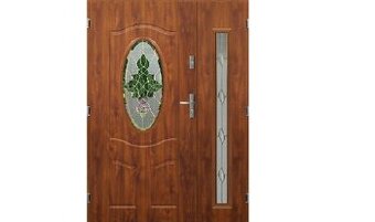 Dvoukřídlé vchodové dveře LUPUS PLUS DUO