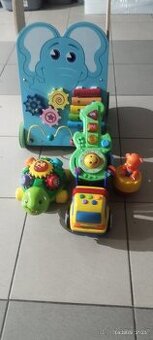 Dětské chodítko slon+ hračky zdarma