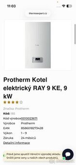 Elektrokotel Protherm Ray9