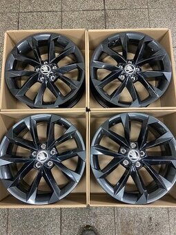 4ks NOVÉ orig.alu disky 5x100 R16 Škoda Kamiq/Scala - Italia