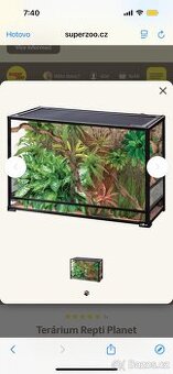 Terárium 90x45x60cm repti planet