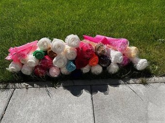 Krepový kornout mix barev