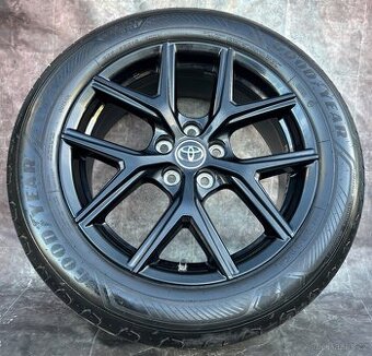 Originální Alu kola Toyota Rav4 235/55/18 95%vzorek DOT23