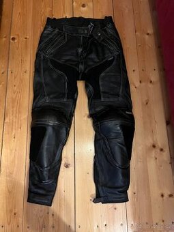 kožené kalhoty na motorku (velikost 52)