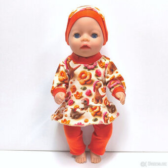 NOVÉ OBLEČKY NA BABY BORN soft touch little 36 cm