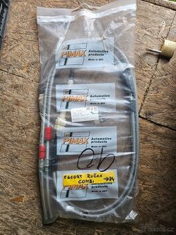 Nové lanovody+rohy nárazníku na Ford Escort  mk3