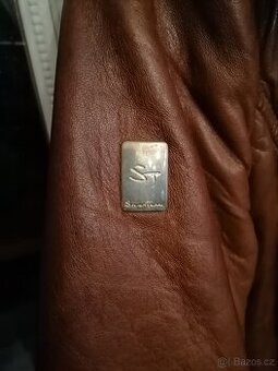 Kožená bunda z kožesinou