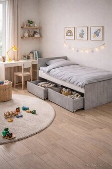 Postel 90x200 (JYSK BILLUND) + DOPRAVA + MONTÁŽ