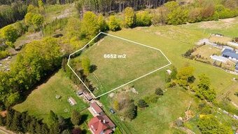 Stavební pozemek 6652 m² – Horní Nemojov