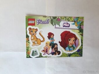Lego samolepka Friends Mia Nová Nepoškozená,