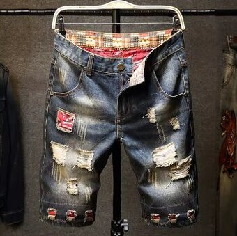 Panske riflove kratasy - vel. 36 - nove, nepouzite