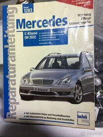 Mercedes C technická kniha