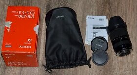 Sony E 18-200mm 3.5-6.3 OSS APS-C Zoom E mount