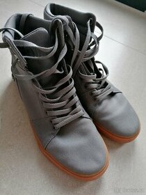 Pánské boty Supra aluminium šedá