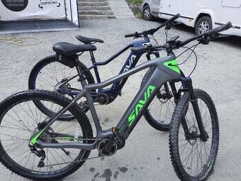 2x elektrokolo karbon rám