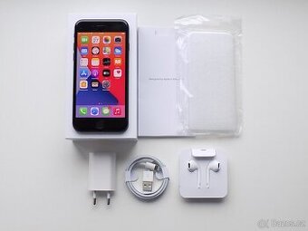 APPLE iPhone 7 128GB Matt Black - ZÁRUKA - 100% BATERIE