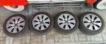 ALU kola R16 orig. Citroen + zánovní zimní pneu