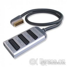BELKIN SCART přepínač 3 přehrávače - 1 TV