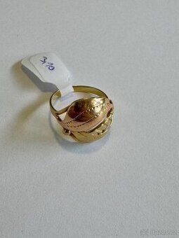 Zlatý prstýnek 14k 585/1000 - 1