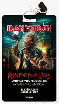 Koupím Iron Maiden Praha Collector Ticket jako suvenýr
