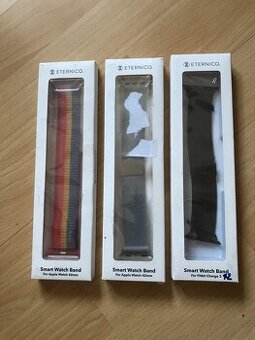3x Eternico Apple Watch strap - řemínek, tah na hodinky - 1
