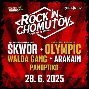 Rock in Chomutov 2025 lístek - 1